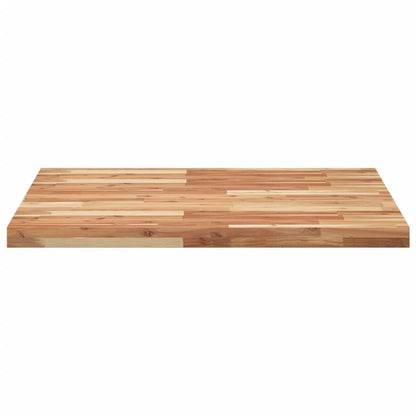 Solid Acacia Wood Square Table Top 80x80x4cm - Durable Elegance