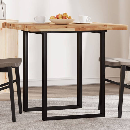 Solid Acacia Wood Square Table Top 80x80x4cm - Durable Elegance
