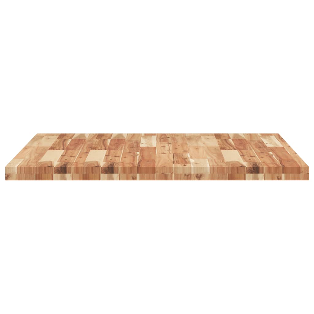 Solid Acacia Wood Square Tabletop 90x90x4 cm - Durable & Stylish