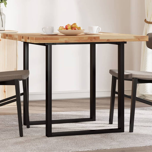 Solid Acacia Wood Square Tabletop 90x90x4 cm - Durable & Stylish