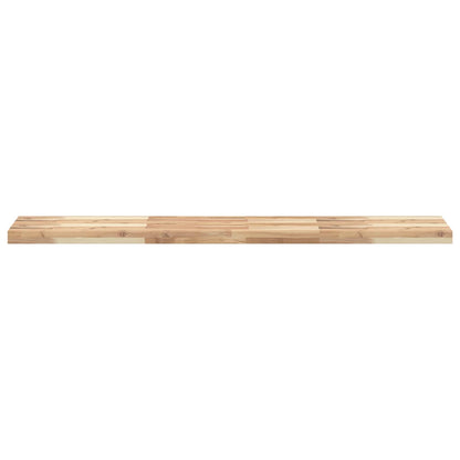Solid Acacia Wood Table Top, Rectangular, 120x30x4 cm