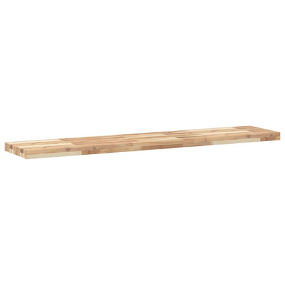 Solid Acacia Wood Table Top, Rectangular, 120x30x4 cm