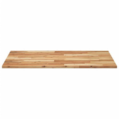 Acacia Solid Wood Tabletop - Rectangular 80x70x2 cm