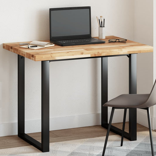 Solid Acacia Wood Table Top, Rectangular 80x70x4 cm