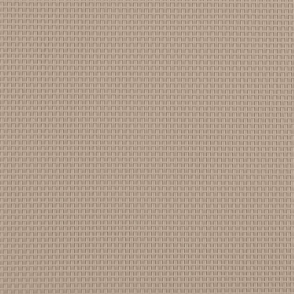 Taupe Acacia Wood & Textilene Sun Lounger - Stylish & Durable