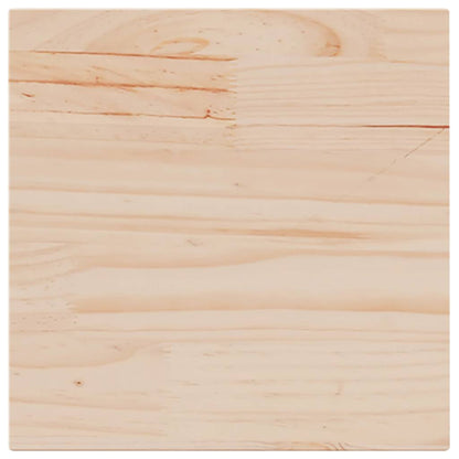 Square Solid Pine Wood Table Top 40x40 cm - Durable & Stylish