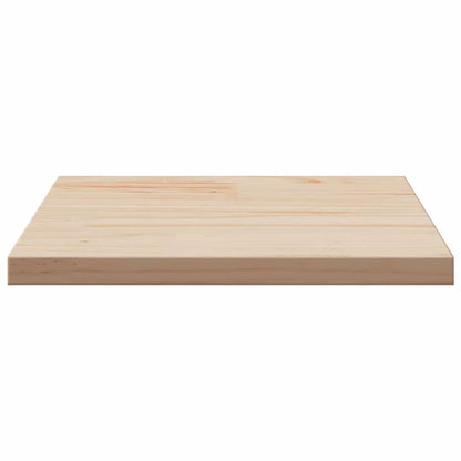 Square Solid Pine Wood Table Top 40x40 cm - Durable & Stylish