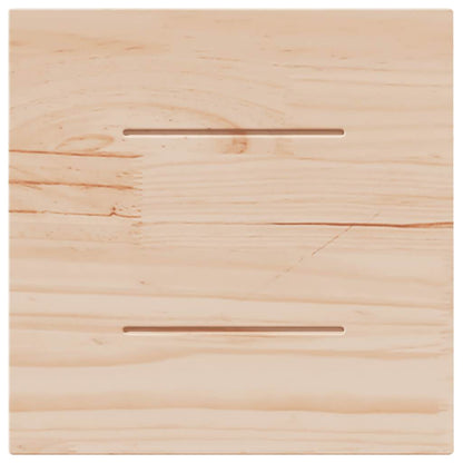 Square Solid Pine Wood Table Top 40x40 cm - Durable & Stylish