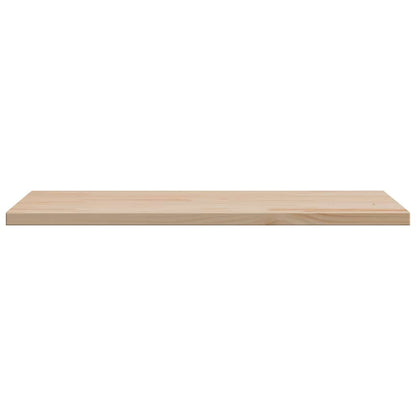 Solid Pine Wood Table Top 80x50 cm – Rectangular & Durable