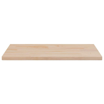 Solid Pine Table Tops 2pcs 80x40 cm Rectangular, Durable Wood