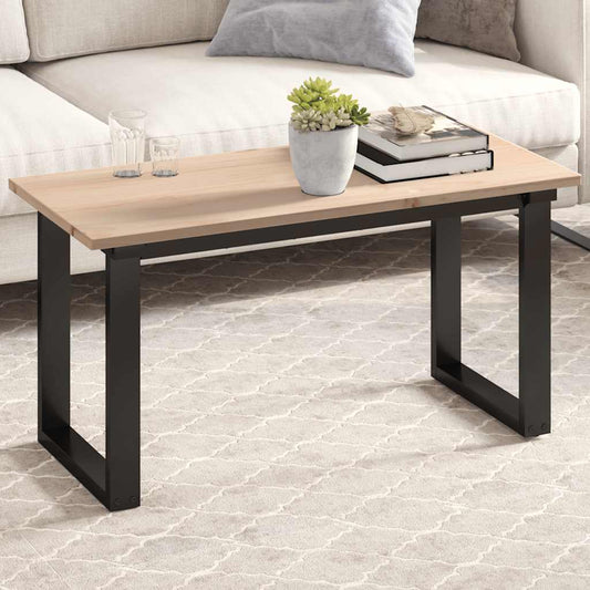 Solid Wood Pine Table Top - 90x40x1.7 cm Rectangular Design