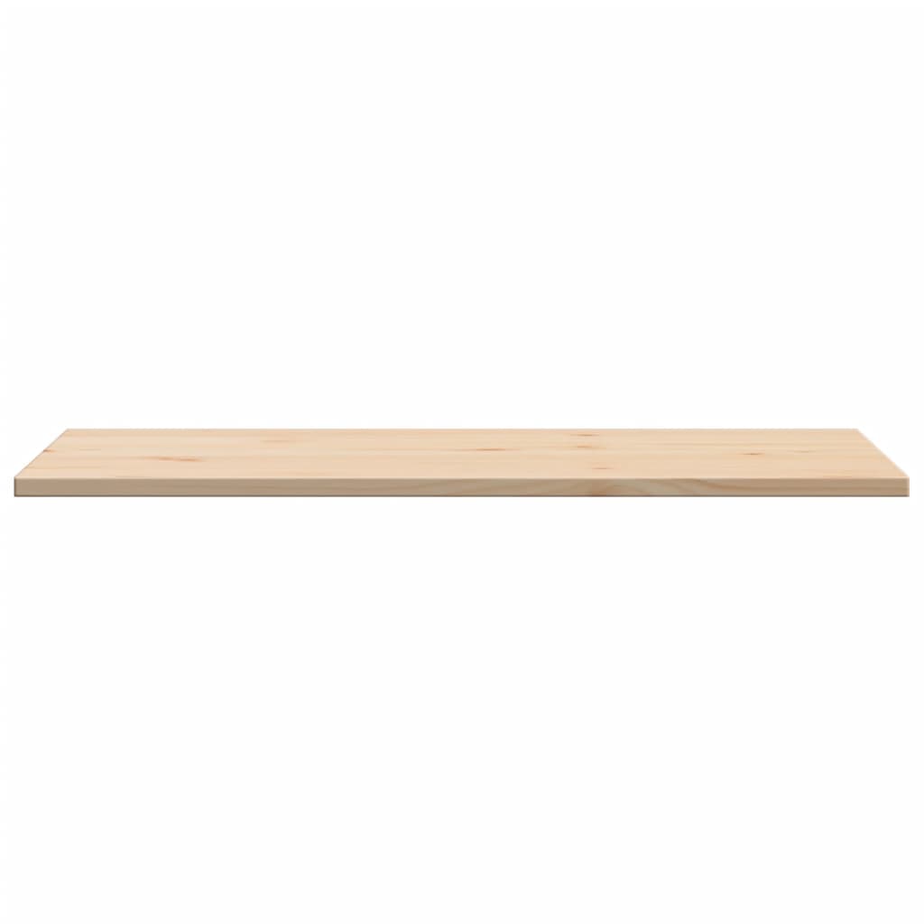Solid Pine Wood Rectangular Table Tops Set - 80x47 cm, 3 Pcs