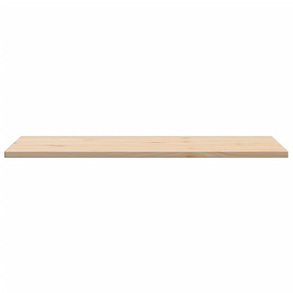 Solid Pine Wood Rectangular Table Tops Set - 80x47 cm, 3 Pcs
