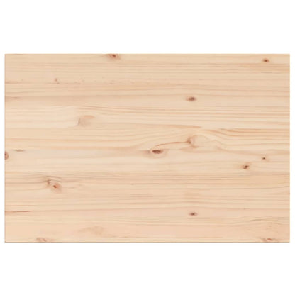 Solid Pine Table Tops Set - 3 Pcs, 80x53x1.7 cm, Rectangular