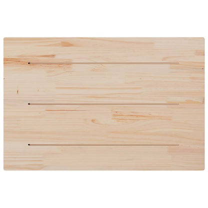 Solid Pine Table Tops Set - 3 Pcs, 80x53x1.7 cm, Rectangular
