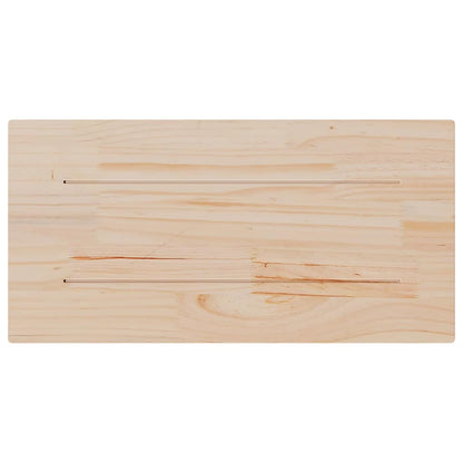 Solid Pine Table Tops Set - 4 pcs, 90x45x1.7 cm, Rectangular