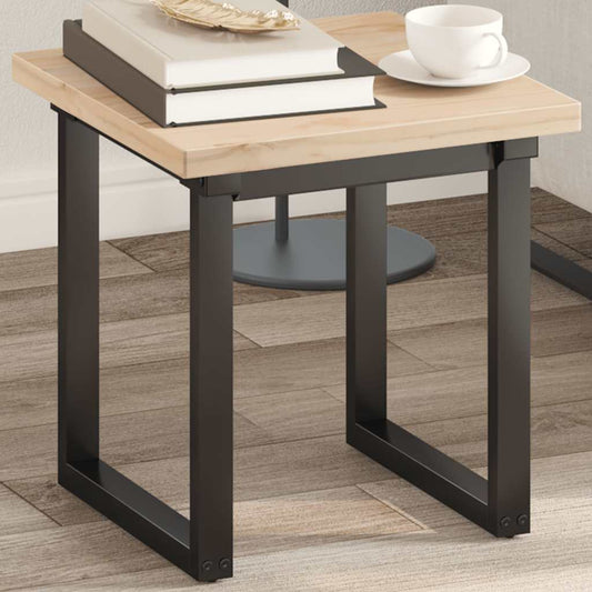 Solid Pine Square Table Top - 40x40 cm, Durable Wood Finish