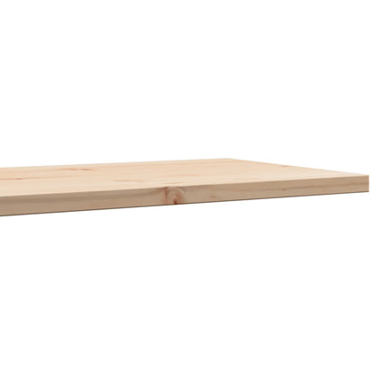 Solid Pine Wood Table Top 90x40x2.5 cm - Rectangular Elegance