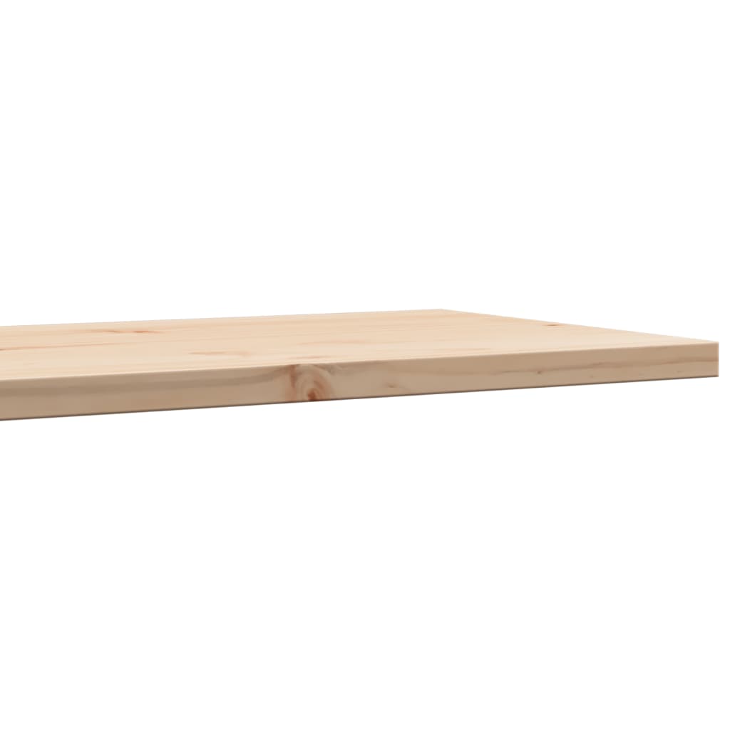 Solid Pine Wood Table Top - Rectangular 110x40x2.5 cm