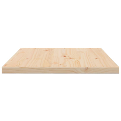 Solid Pine Table Tops Set - 3 Pcs, 80x47x2.5 cm, Rectangular