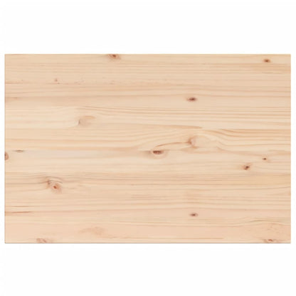 Solid Pine Table Tops Set - 3 pcs, 80x53x2.5 cm, Rectangular