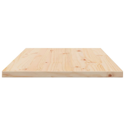 Solid Wood Pine Table Tops Set - 4 Pcs, 100x50x2.5 cm Rectangular