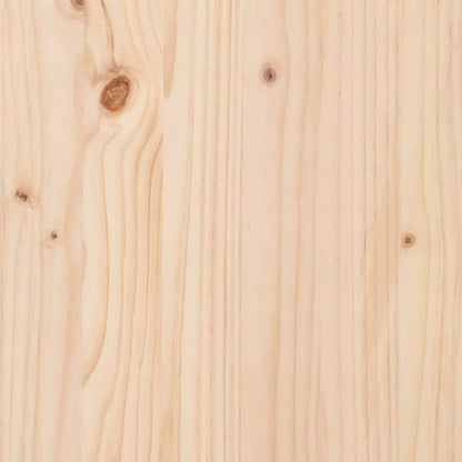 Solid Wood Pine Table Tops Set - 4 Pcs, 100x50x2.5 cm Rectangular
