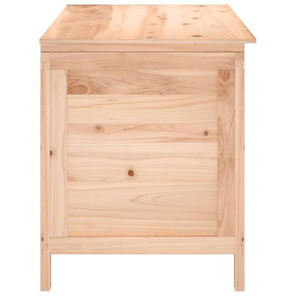 Solid Wood Fir Outdoor Cushion Box 99x50x56.5 cm - Stylish Storage