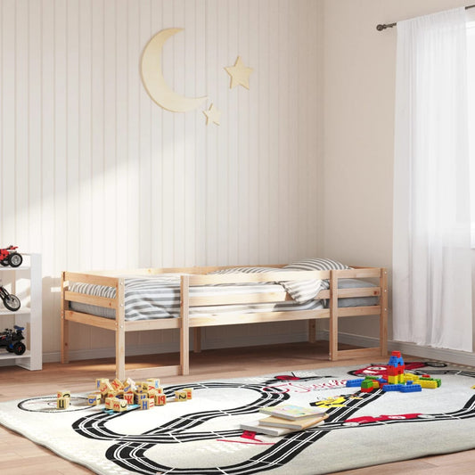 Solid Pine Kids' Bed Frame 80x200 cm - Durable & Stylish Design