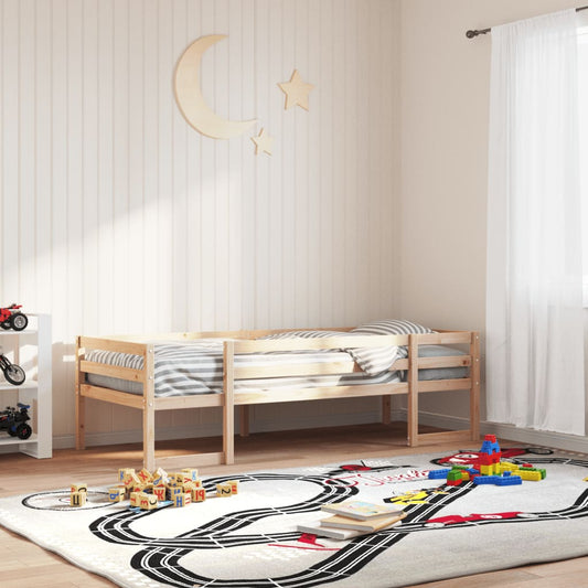 Solid Pine Kids' Bed Frame 90x200 cm - Durable & Stylish