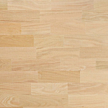 Solid Oak Rectangular Desktop 80x60x2.5 cm - Natural Finish