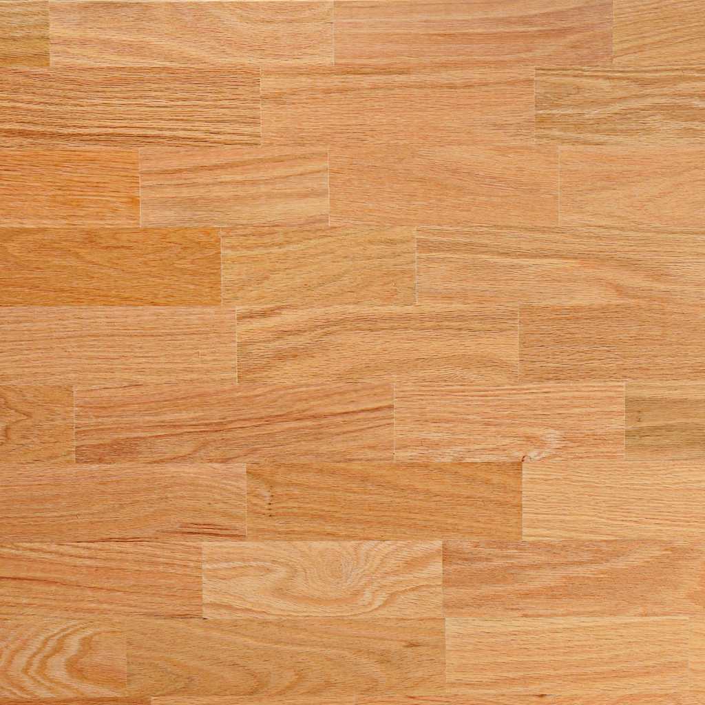 Desk Top Light Brown 100x80x2.5 cm Solid Wood Oak Rectangular