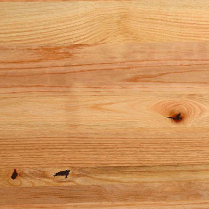 Solid Oak Oval Table Top - Light Brown, 120x60x4 cm