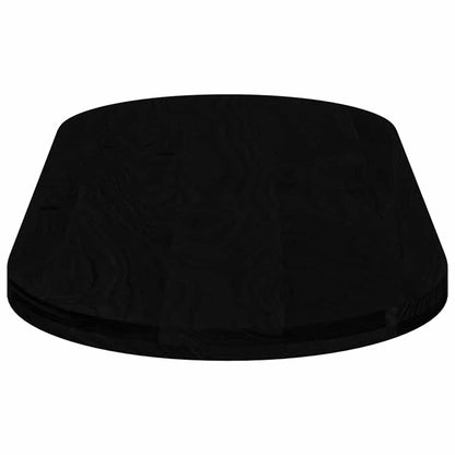 Solid Oak Oval Table Top 140x60 cm - Dark Brown Finish