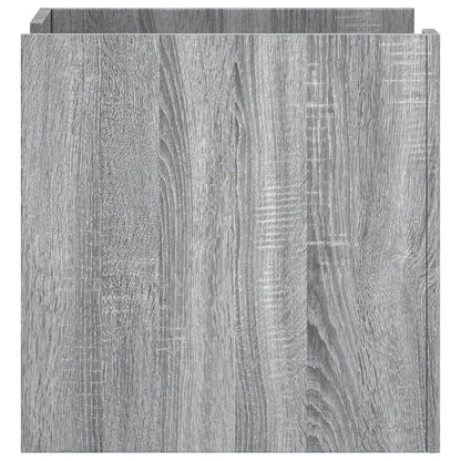Grey Sonoma Bedside Cabinet, 45x50x50cm, Engineered Wood