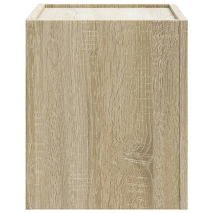 Sonoma Oak Wall-Mounted Bedside Cabinet 45x30x35 cm, Stylish Storage