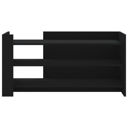Coffee Table Black 100x50x50 cm Engineered Wood