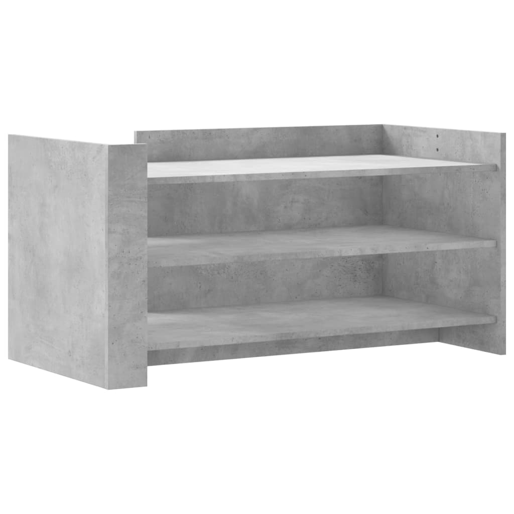 Coffee Table Concrete Grey 100x50x50 cm Engineered Wood