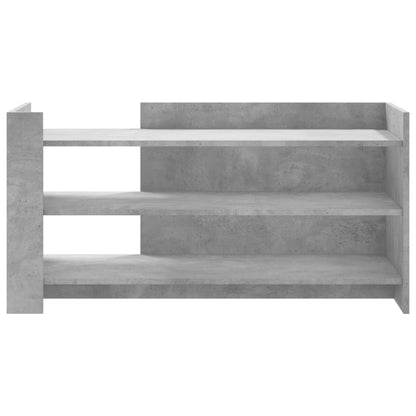 Coffee Table Concrete Grey 100x50x50 cm Engineered Wood