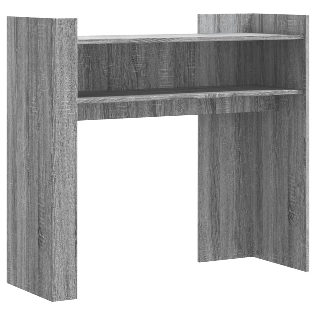 Grey Sonoma Console Table 100x35x90 cm - Engineered Wood