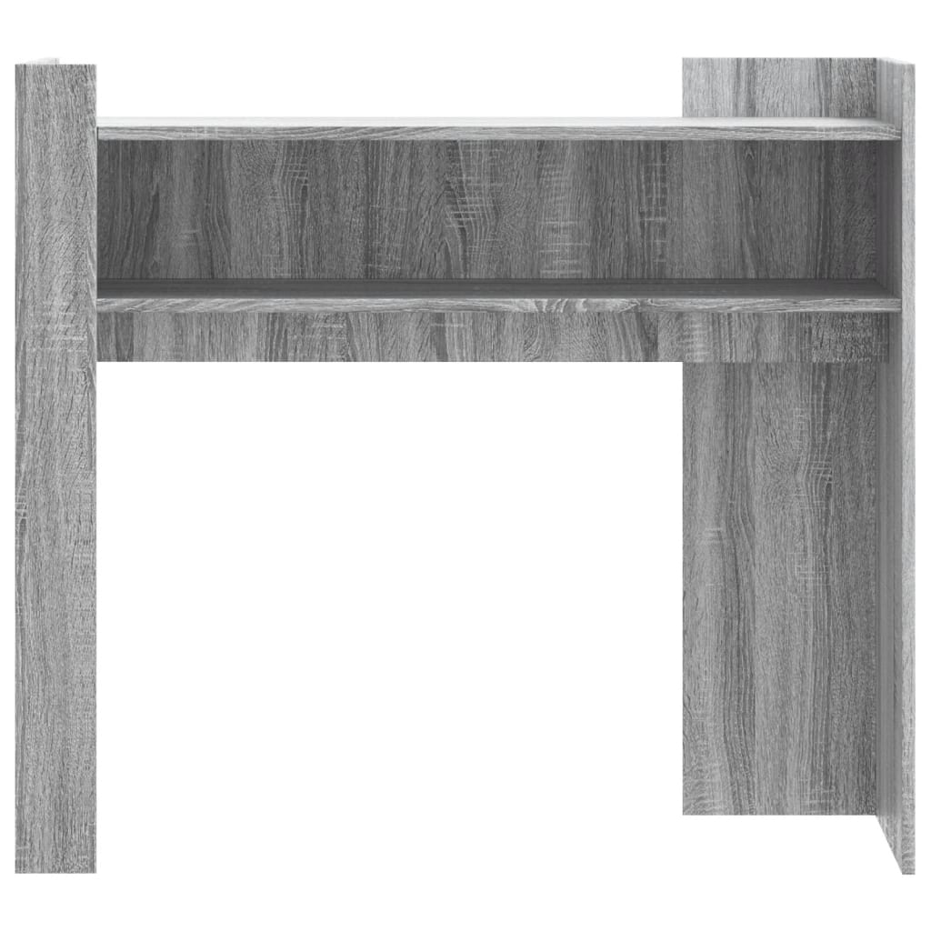 Grey Sonoma Console Table 100x35x90 cm - Engineered Wood