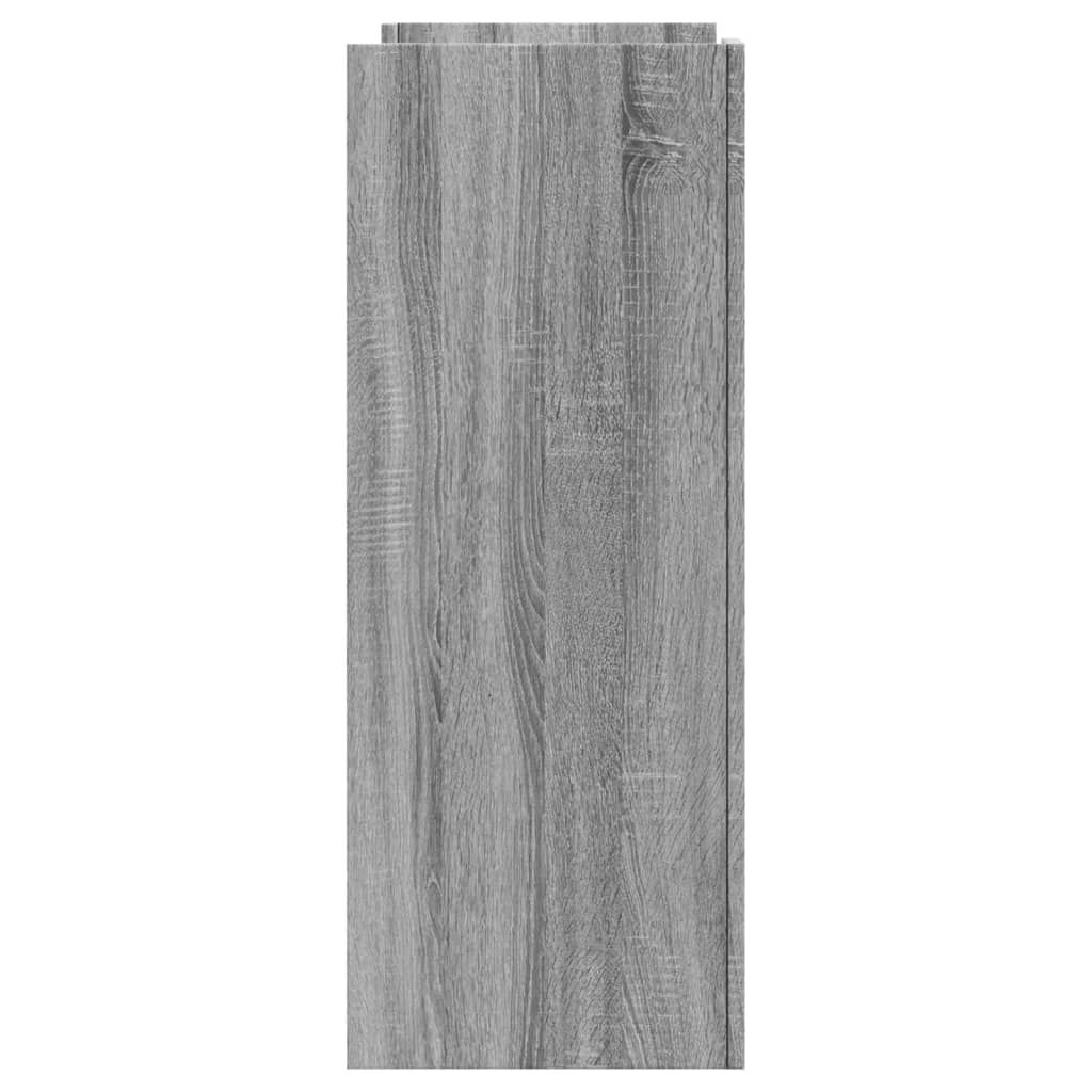 Grey Sonoma Console Table 100x35x90 cm - Engineered Wood