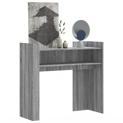 Grey Sonoma Console Table 100x35x90 cm - Engineered Wood