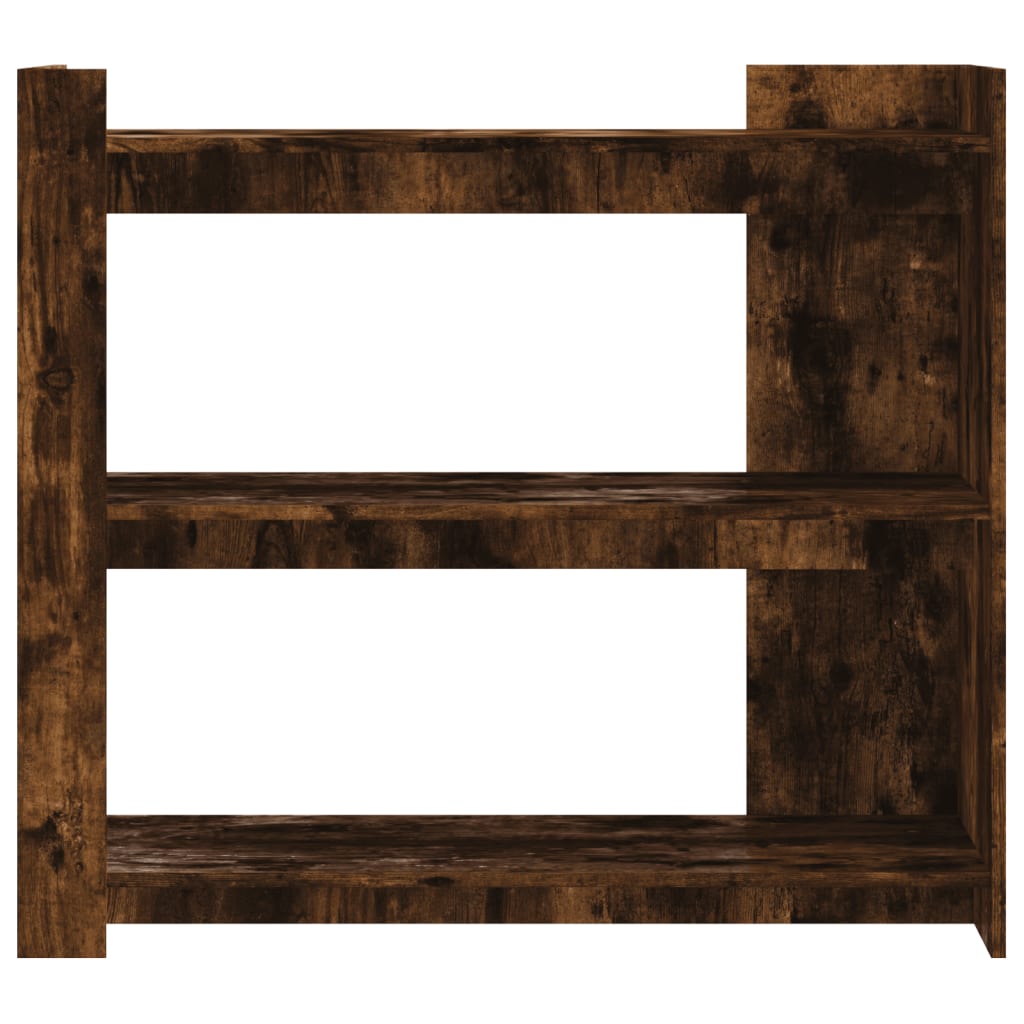 Smoked Oak Console Table 100x35x90cm - Engineered Wood