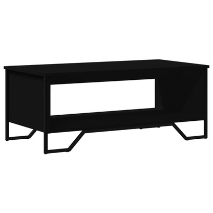 Coffee Table Black 100x51x40 cm Engineered Wood