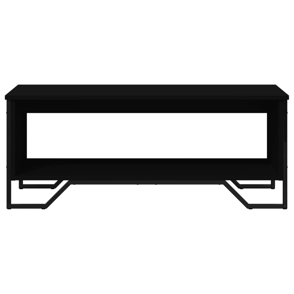Coffee Table Black 100x51x40 cm Engineered Wood