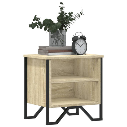 Sonoma Oak Bedside Cabinets (2 Pcs) - 40x30x40 cm Engineered Wood