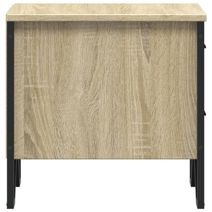 Sonoma Oak Bedside Cabinet 40x41x40 cm - Engineered Wood