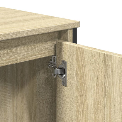 Stylish Sonoma Oak Bathroom Sink Cabinet, 60x35x60 cm, Engineered Wood