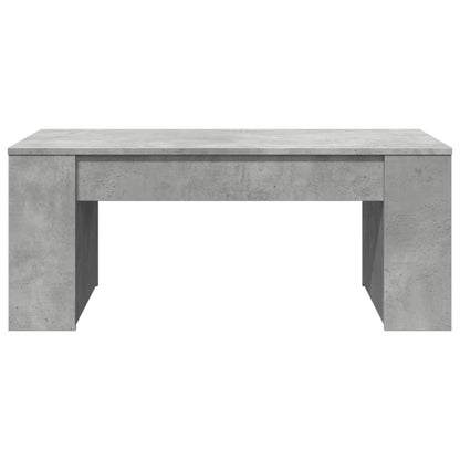 Coffee Table Concrete Grey 102x55x42 cm Engineered Wood